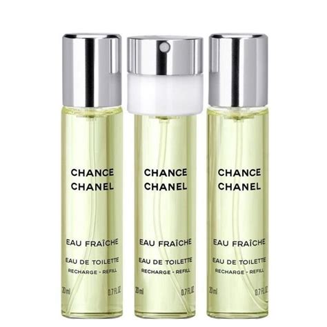 chanel chance eau fraiche twist and spray refill|Chanel chance refill only.